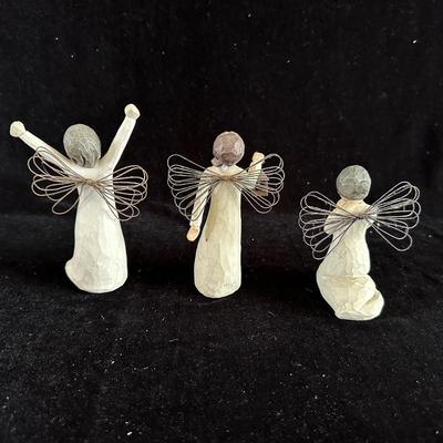 3 WILLOW TREE FIGURES