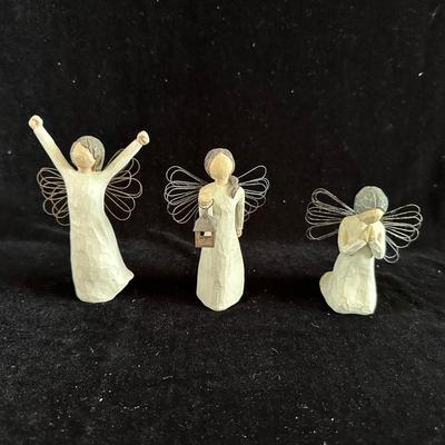 3 WILLOW TREE FIGURES