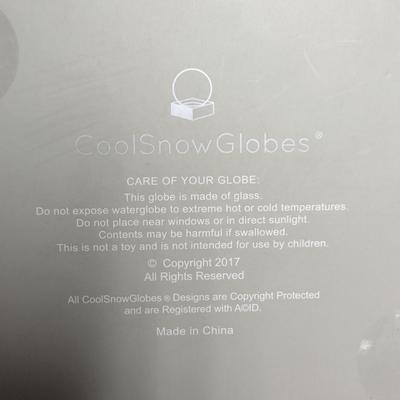 Smithsonian Quartz Snow Globe