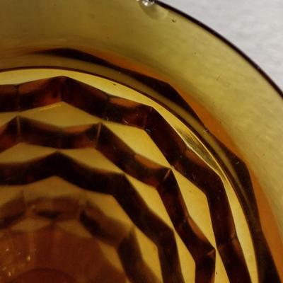 Lot of Amber Glassware