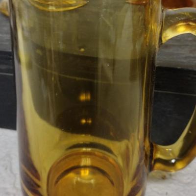 Lot of Amber Glassware