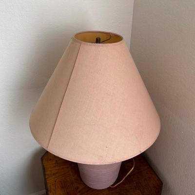 END TABLE AND TABLE LAMP