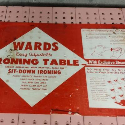 Awesome Vintage Wards Ironing Board
