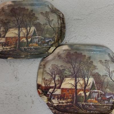 Vintage!!! Plates and Trays