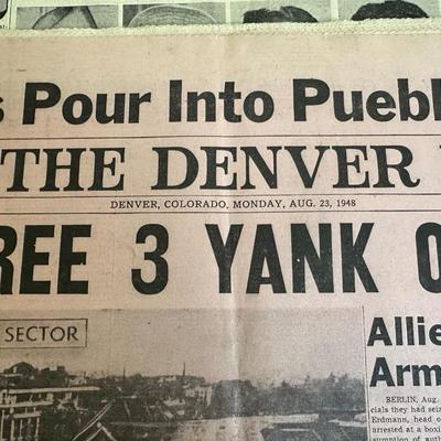 VINTAGE NEWSPAPERS AND MAGAZINES