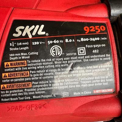 SKIL 9250 ~ Variable Speed Reciprocating Saw
