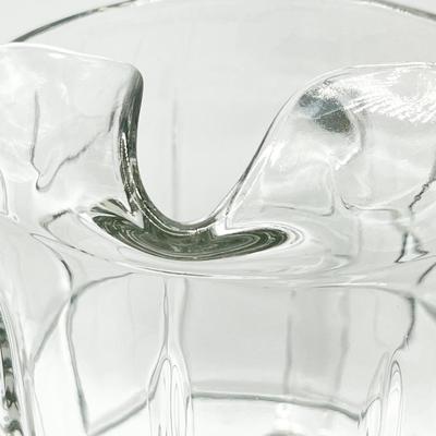 ANCHOR HOCKING ~ Tartan Clear Pitcher