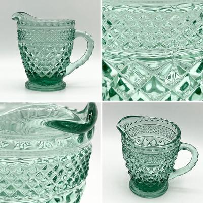 ANCHOR HOCKING ~ Wexford Green ~ Serving Pieces Set Of Three (3)