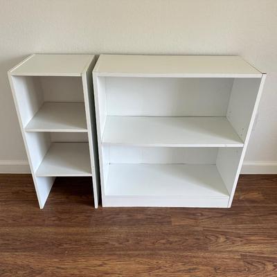 2 SMALL SHELVES