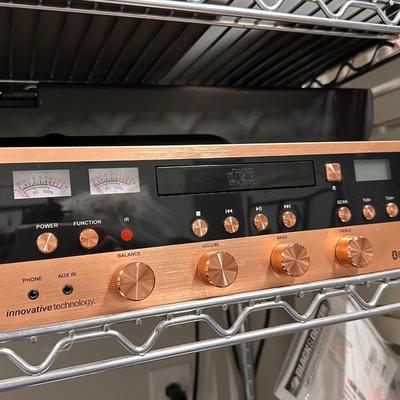 INNOVATIVE TECHNOLOGY ~ Bluetooth CD Stereo ~ Rose Gold
