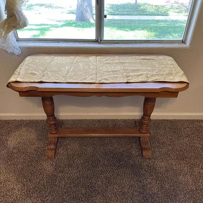 SOLID WOOD DROP LEAF FOYER TABLE