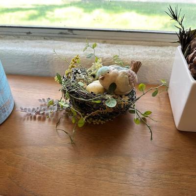 FAUX FLOWERS IN VASES
