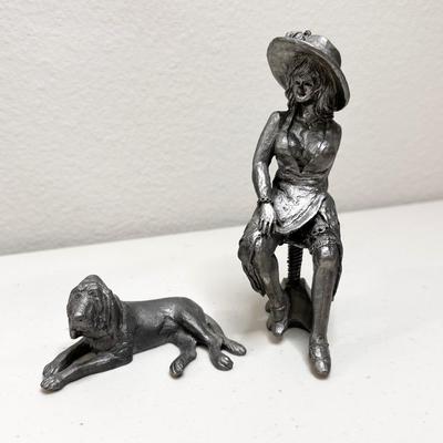 MICHAEL RICKER ~ New Orleans Jazz Band PEWTER FIGURINE Set ~ 18 Pieces