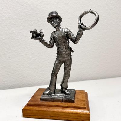 MICHAEL RICKER ~ New Orleans Jazz Band PEWTER FIGURINE Set ~ 18 Pieces