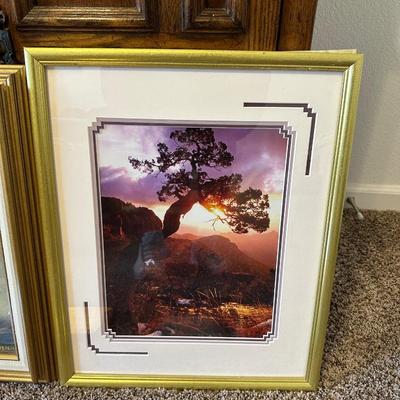 SIGNED OIL PAINTING AND WALL DECOR