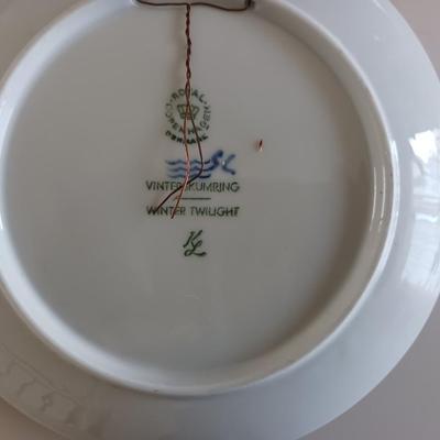 6 ROYAL COPENHAGEN CHRISTMAS PLATES