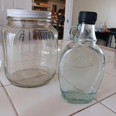 GLASS JARS, BOWLS AND MORE