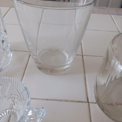 GLASS JARS, BOWLS AND MORE