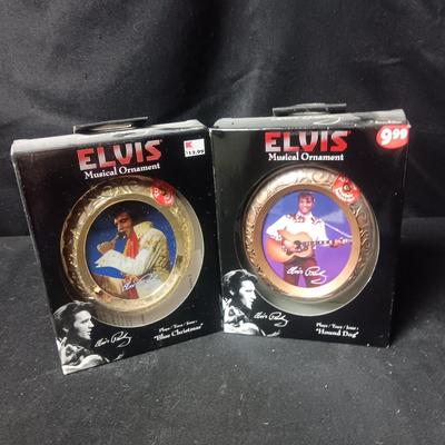 2 MUSICAL ORNAMENTS