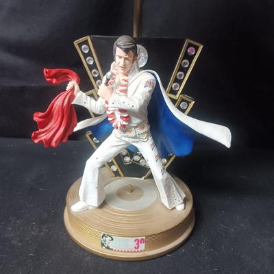 THE 30TH ANNIVERSARY ELVIS COMMEMORATIVE LAMP