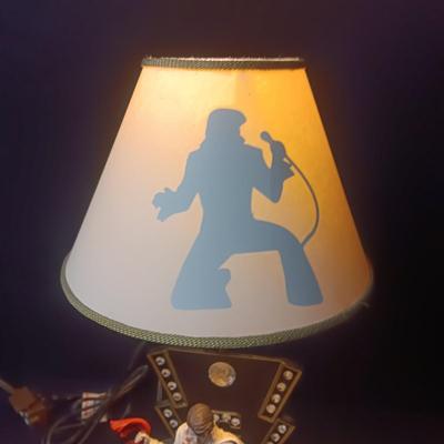 THE 30TH ANNIVERSARY ELVIS COMMEMORATIVE LAMP