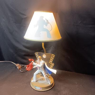 THE 30TH ANNIVERSARY ELVIS COMMEMORATIVE LAMP