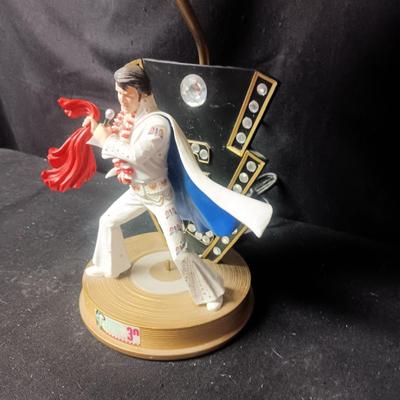THE 30TH ANNIVERSARY ELVIS COMMEMORATIVE LAMP