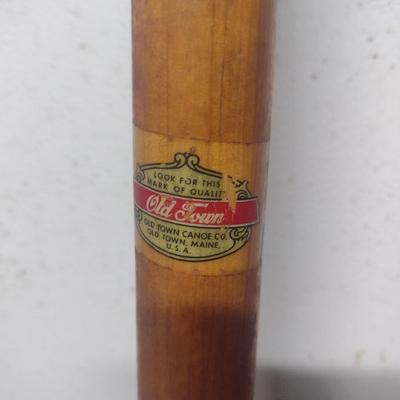 Pair of Wooden Canoe Paddles