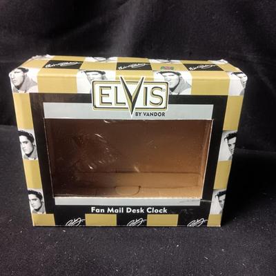 ELVIS PRESLLEY WATCH AND ALARM CLOCK