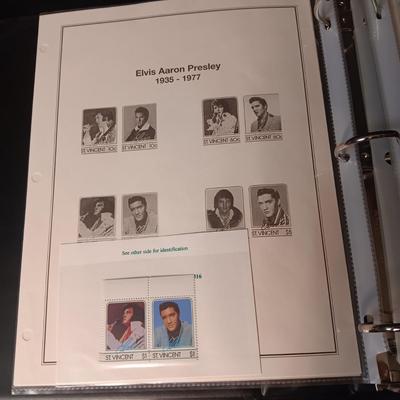 THE ELVIS PRESLEY STAMP COLLECTION
