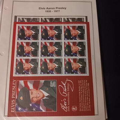 THE ELVIS PRESLEY STAMP COLLECTION