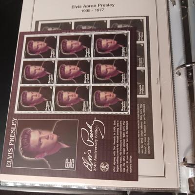 THE ELVIS PRESLEY STAMP COLLECTION