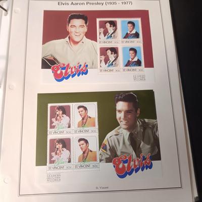 THE ELVIS PRESLEY STAMP COLLECTION