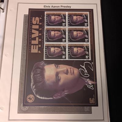 THE ELVIS PRESLEY STAMP COLLECTION