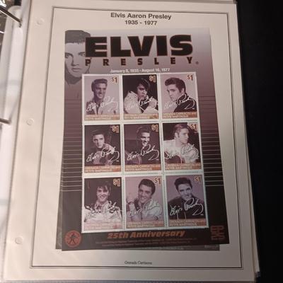 THE ELVIS PRESLEY STAMP COLLECTION