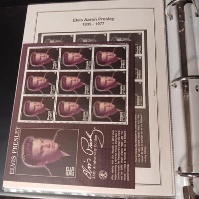 THE ELVIS PRESLEY STAMP COLLECTION
