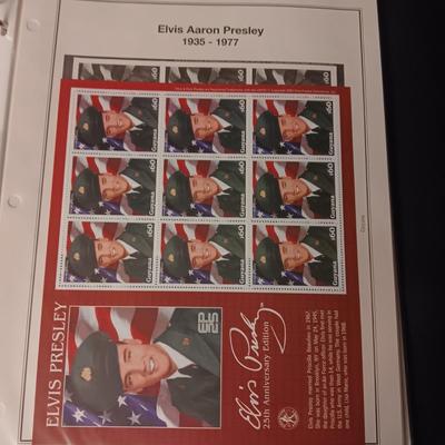 THE ELVIS PRESLEY STAMP COLLECTION