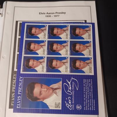 THE ELVIS PRESLEY STAMP COLLECTION