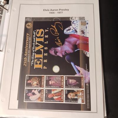THE ELVIS PRESLEY STAMP COLLECTION