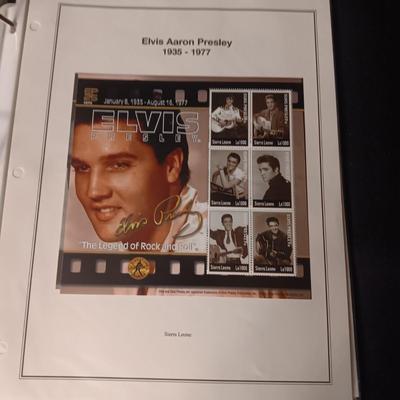 THE ELVIS PRESLEY STAMP COLLECTION
