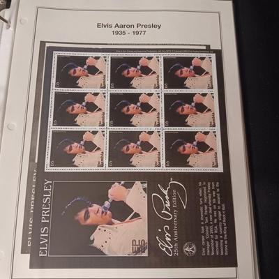 THE ELVIS PRESLEY STAMP COLLECTION