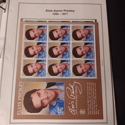 THE ELVIS PRESLEY STAMP COLLECTION