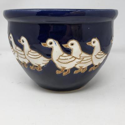 Two Pottery Planters