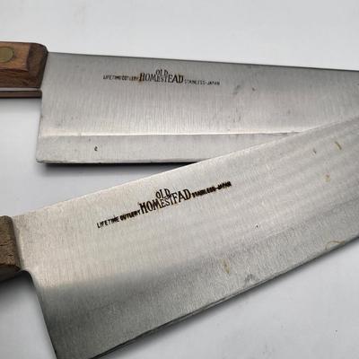 Vintage Old Homestead 10" Chef's Knives