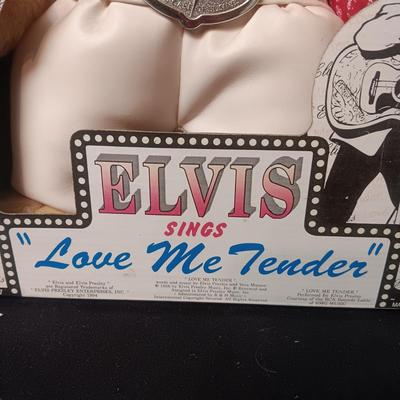 ELVIS LOVE ME TENDER TEDDY BEAR