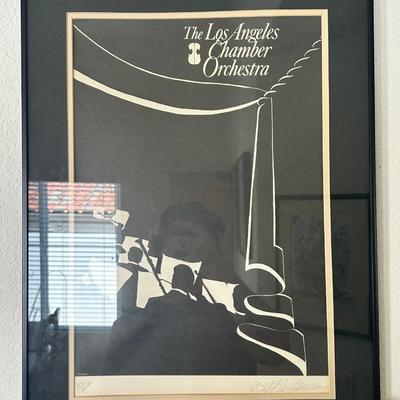 The Los Angeles Chamber Orchestra Poster