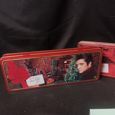 ELVIS TINS, KEYCHAIN, PHOTO AND MORE