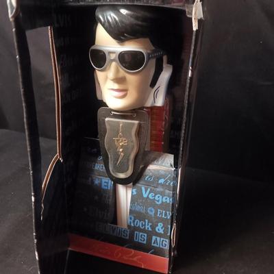 GIANT ELVIS PEZ DISPENSER W/CANDY