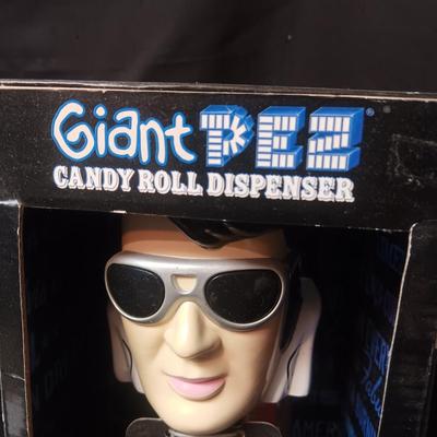 GIANT ELVIS PEZ DISPENSER W/CANDY