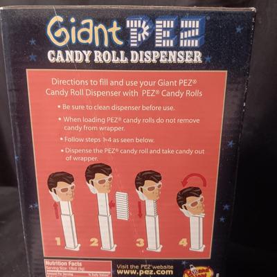GIANT ELVIS PEZ DISPENSER W/CANDY